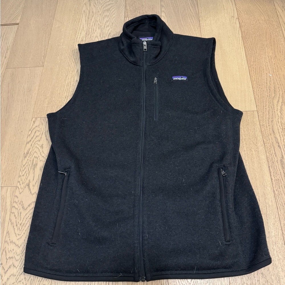 Patagonia Better Sweater Vest - Men’s Large- Black